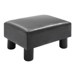 Ottoman Footrest Seat Chair Footstool Small Pu Leather