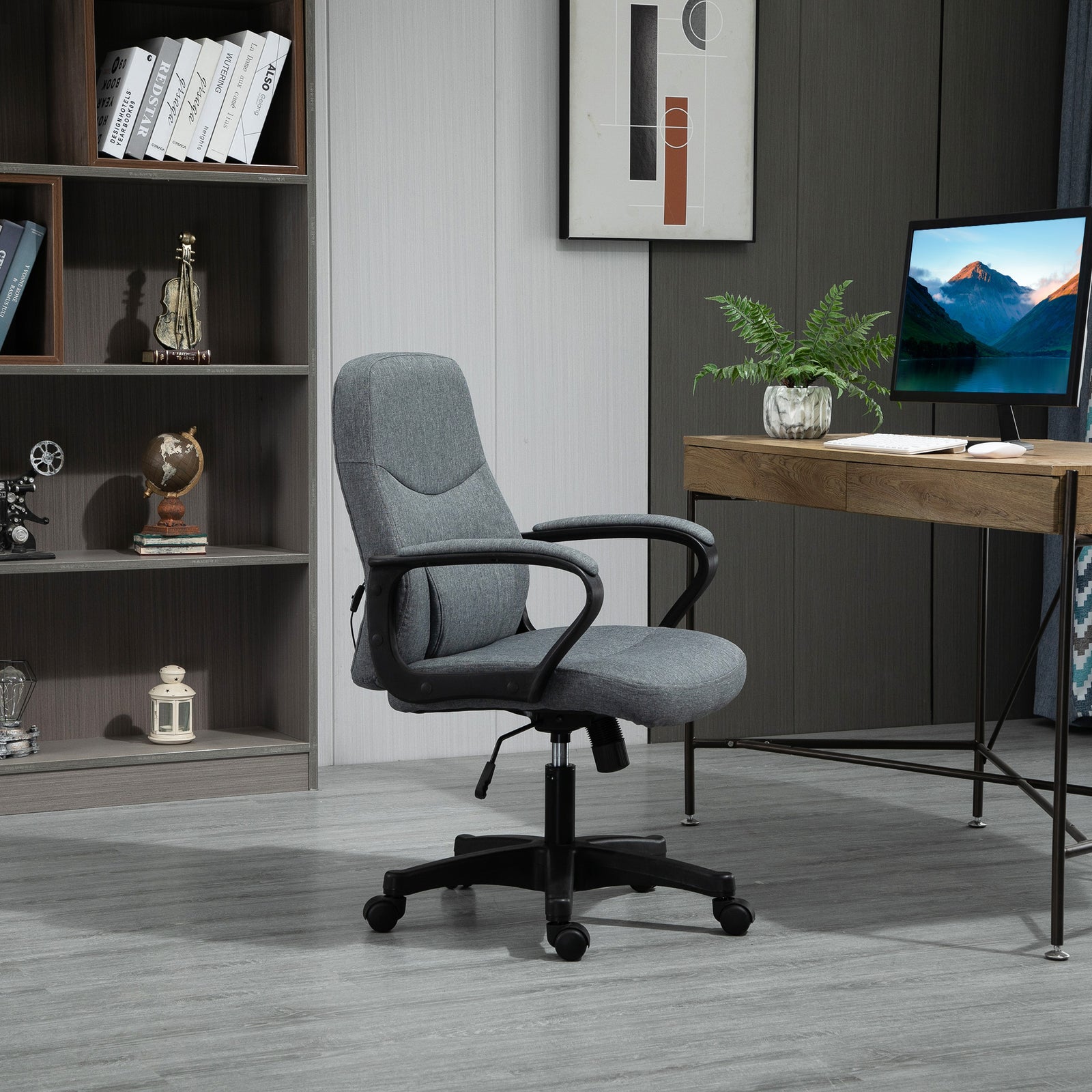 2-point Vibration Massage Office Chair