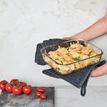 Multipurpose Bpa Free Glass Food Container With Airtight Lid | 1.6L