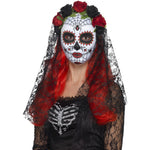 Day Of The Dead Senorita Mask, Full Face