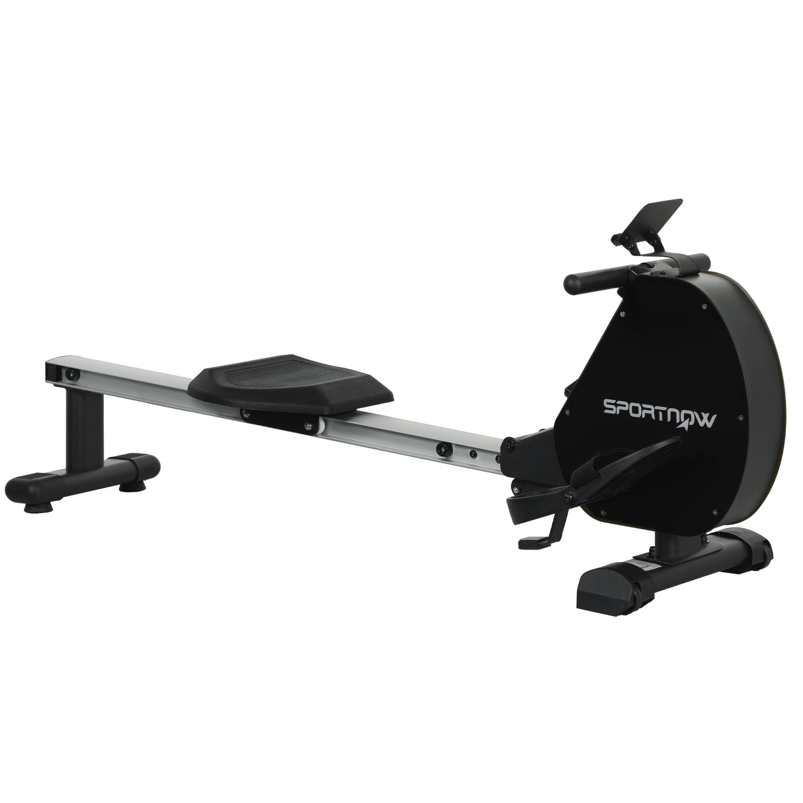 Folding Rowing Machine, Lcd Monitor, Home Gym