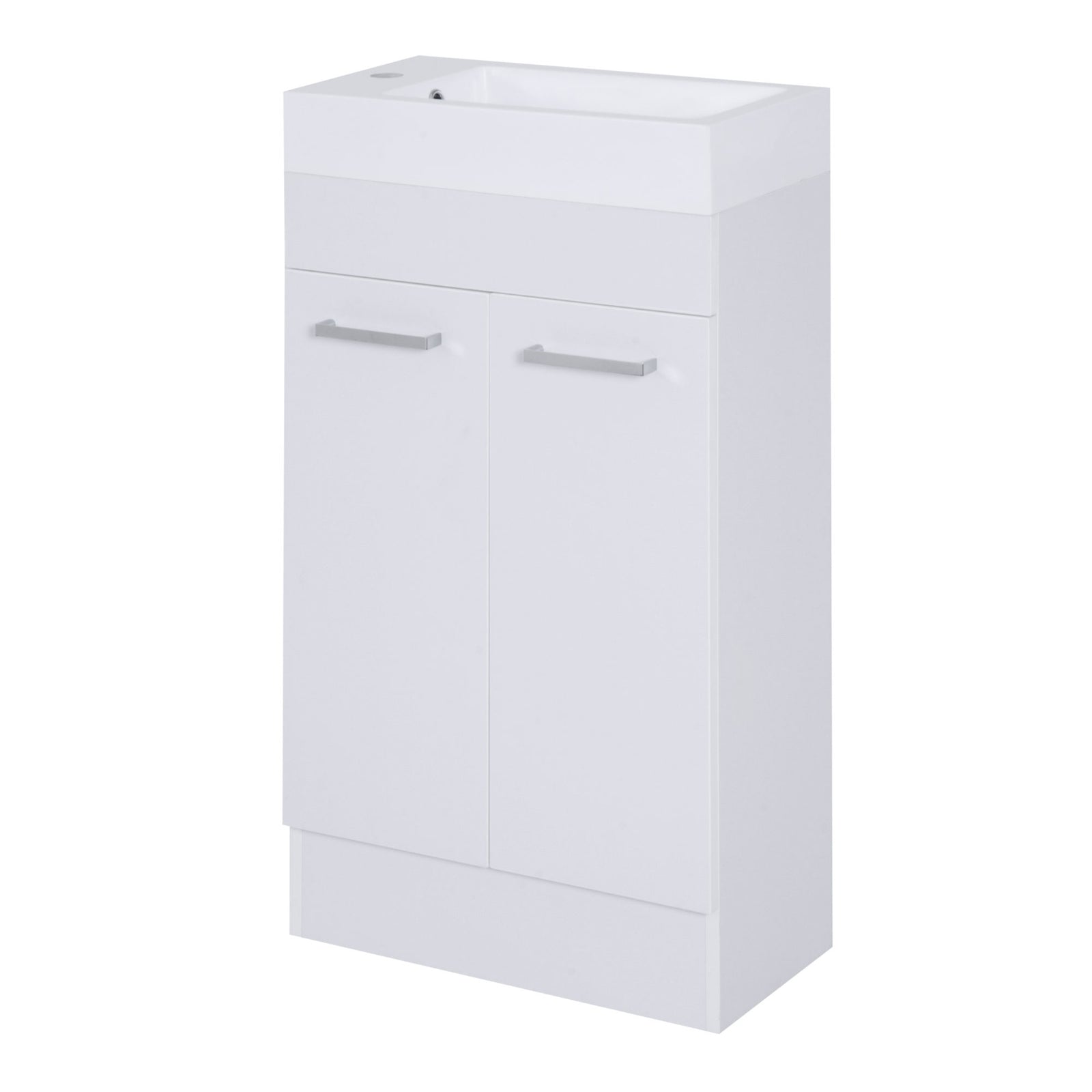 Bathroom Wash Basin Vanity With Ceramic Sink Base Cabinet