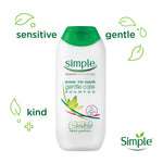 Kind To Hair Gentle Care Shampoo 200ml Twin Pack | Set of 2 | White