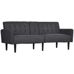 Upholstered Sofa Bed 3 Seater Home Theater With Storage