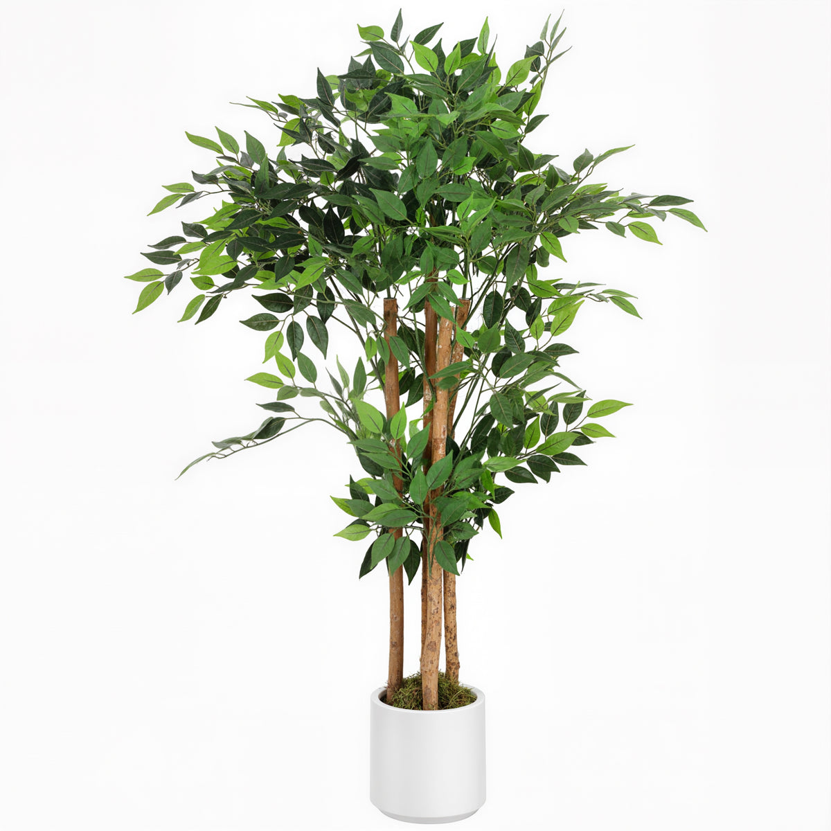 HOMCOM Artificial Banyan Tree, Faux Plant For Home Decor