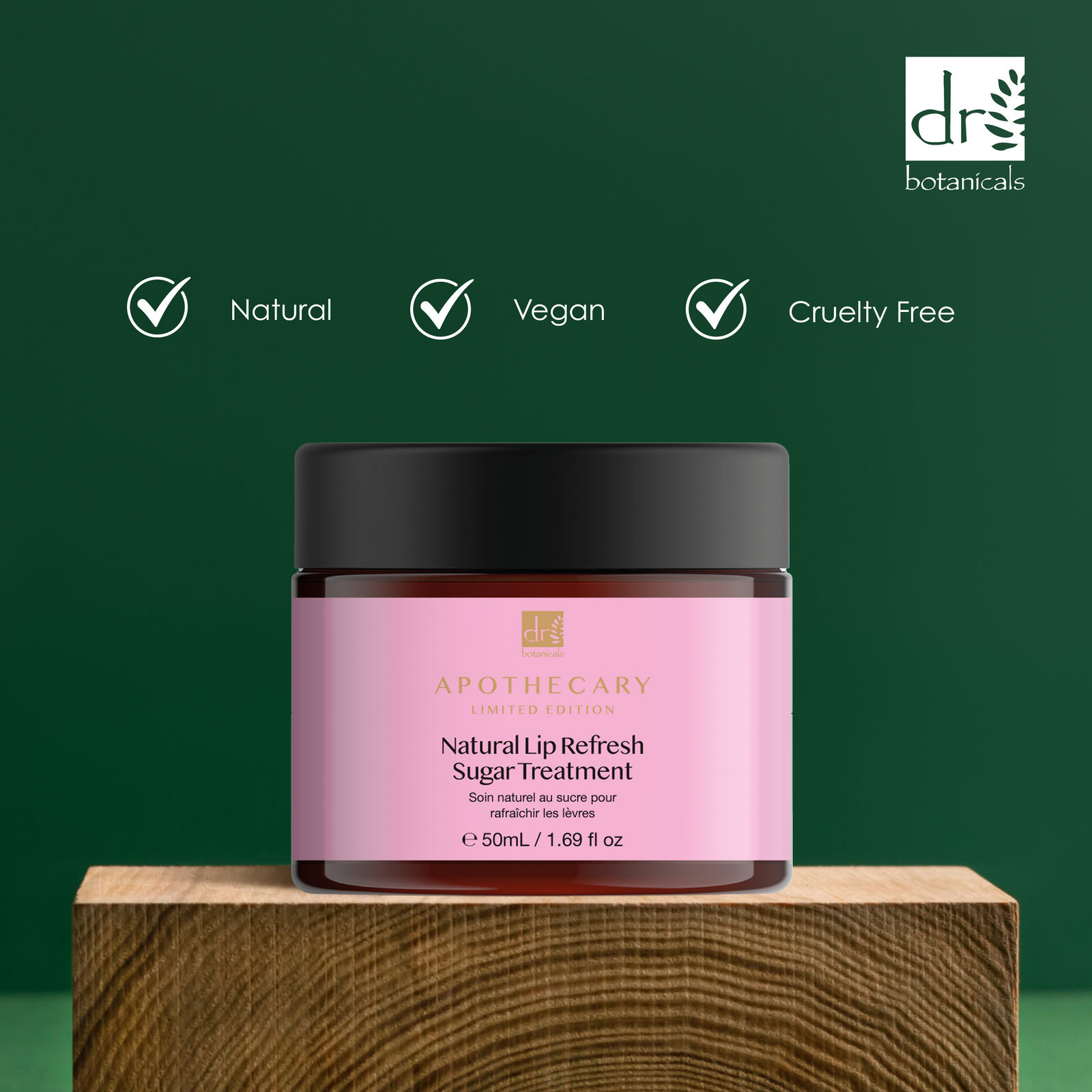 Natural Lip Refresh Anti-ageing Sugar Treatment 50ml