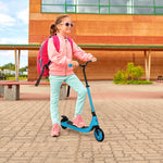Electric Scooter 120w E-scooter W/ Battery Level Display | Blue