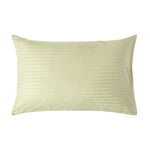 Egyptian Cotton Satin Stripe Housewife Pillowcase 330 Tc | 48 x 74cm | Sage Green