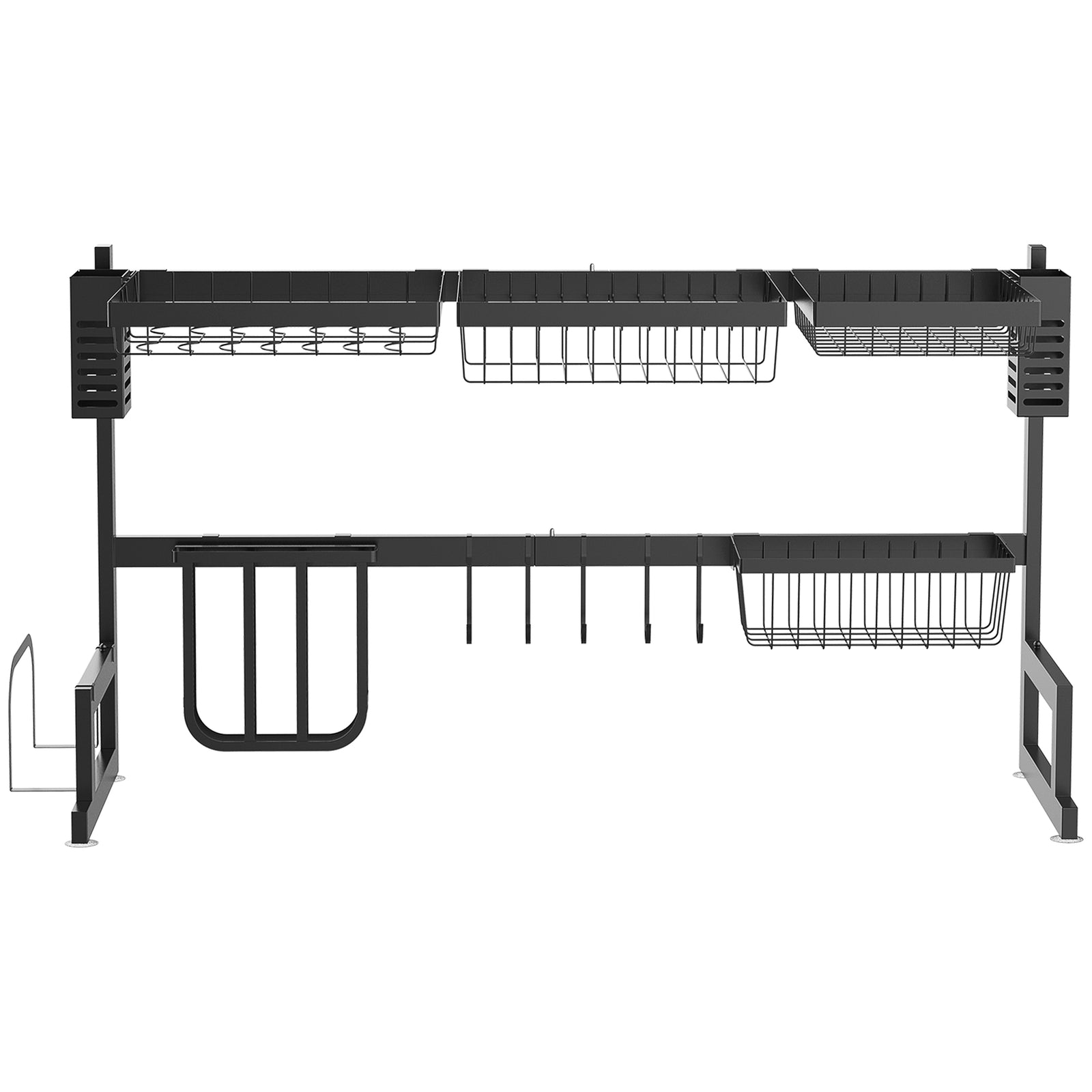 93cm Space Saving Over The Sink Dish Drainer Rack