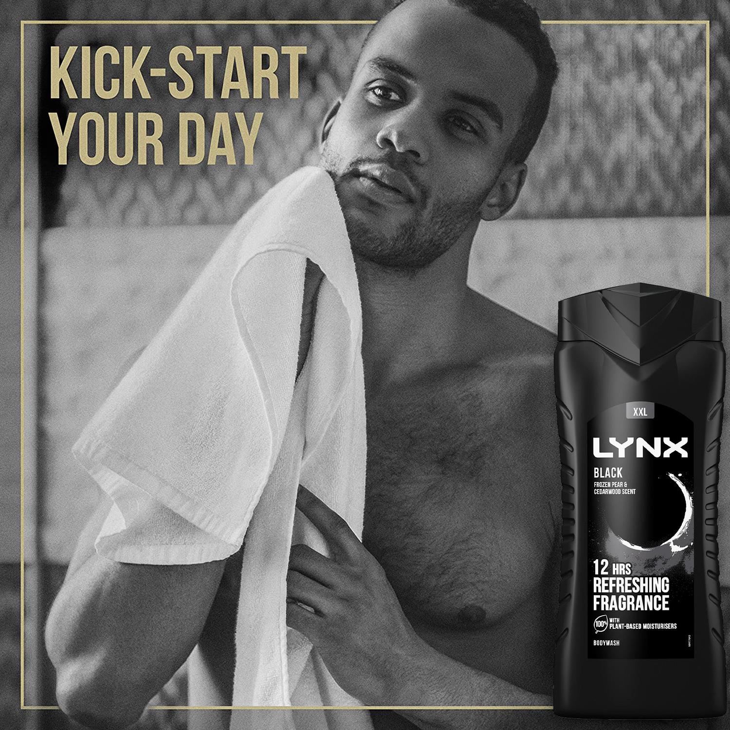 Black 12h Refreshing Energy Boost Shower Gel Bodywash 500ml | Set-of-1
