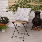 Art Deco Geometric Print Outdoor Cushion (set Of 2)