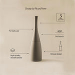 Toilet Brush, Matt White, Unique Design, Soft-finish, Saku Collection