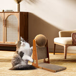 L-shaped Cat Scratcher With Cat Scratching Ball | Large
