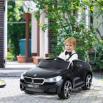 Kids Ride On Car Licensed Bmw 6gt 6v Electric Battery Powered Vehicle