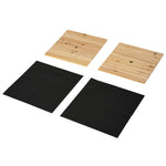 Wooden Garden Planter & Bench Combo Raised Bed
