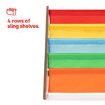 Childrens Bookcase - Rainbow