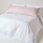 Egyptian Cotton Satin Stripe Housewife Pillowcase 330 Tc | Body | Dusky Pink