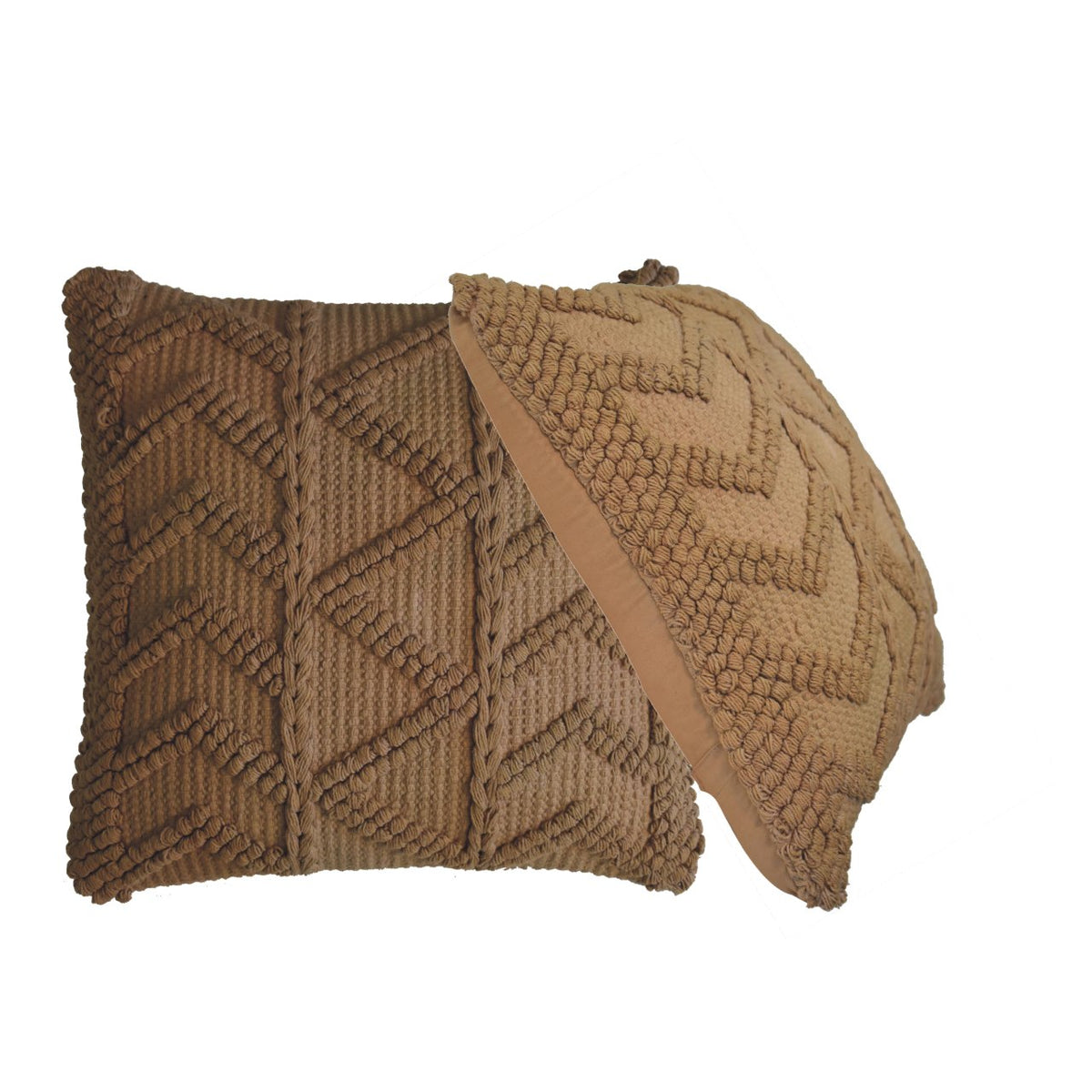 Alda Cushion Set | Set of 2 | Coffee