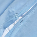 Cotton Cot Bed Duvet Cover Set 200 Thread Count | Cot Bed | Blue