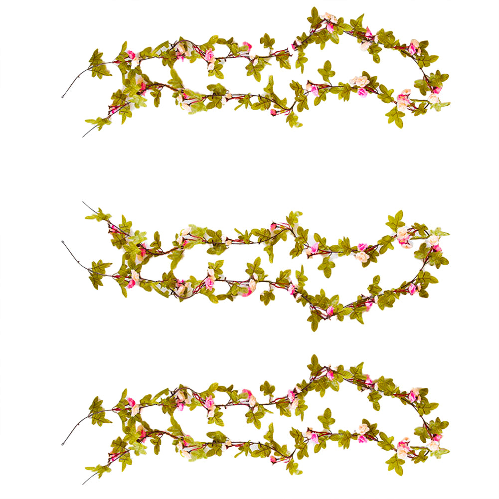 7ft Light Pink Artificial Rose Vine Hanging Flower Garland