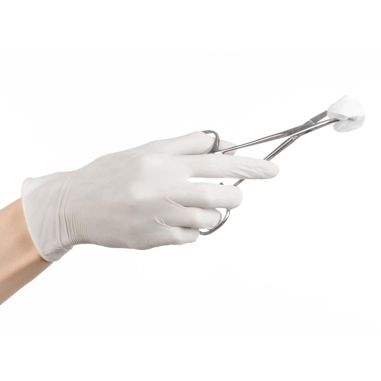 Latex Gloves Extra Small Xs Disposable Medical Grade Food Safe 100 Pack