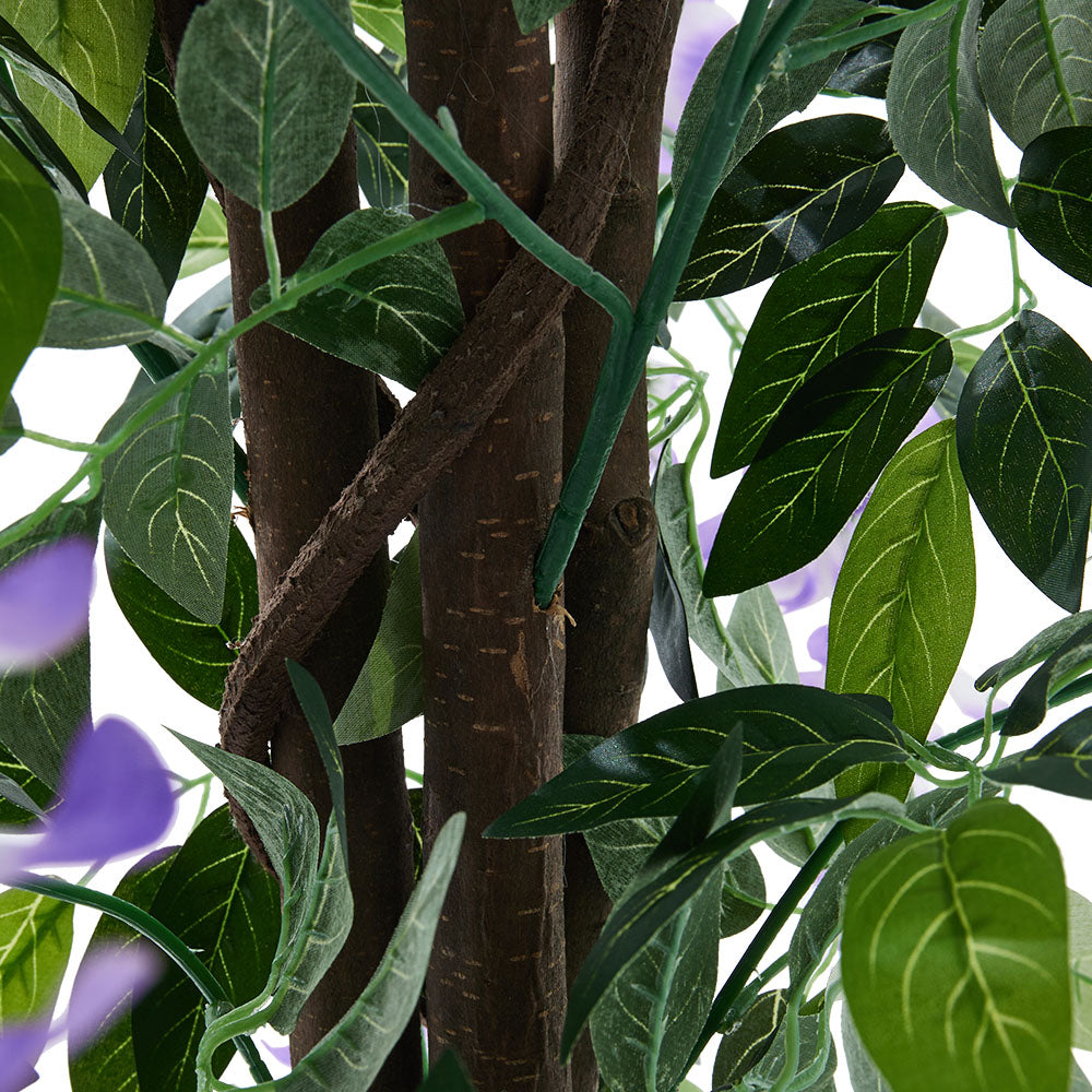150cm Artificial Realistic Blossom Tree Bean Flower In Pot