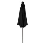 Led Tilt Parasol 2.7m | Black