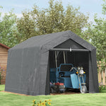 Garden Storage Shed, Waterproof And Heavy Duty Portable Shed | Medium | Dark Gray