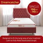 Electric Blanket Fully  Fitted Sherpa  Fleece Heated Bed Underblanket 3 Heat Settings | Single | White