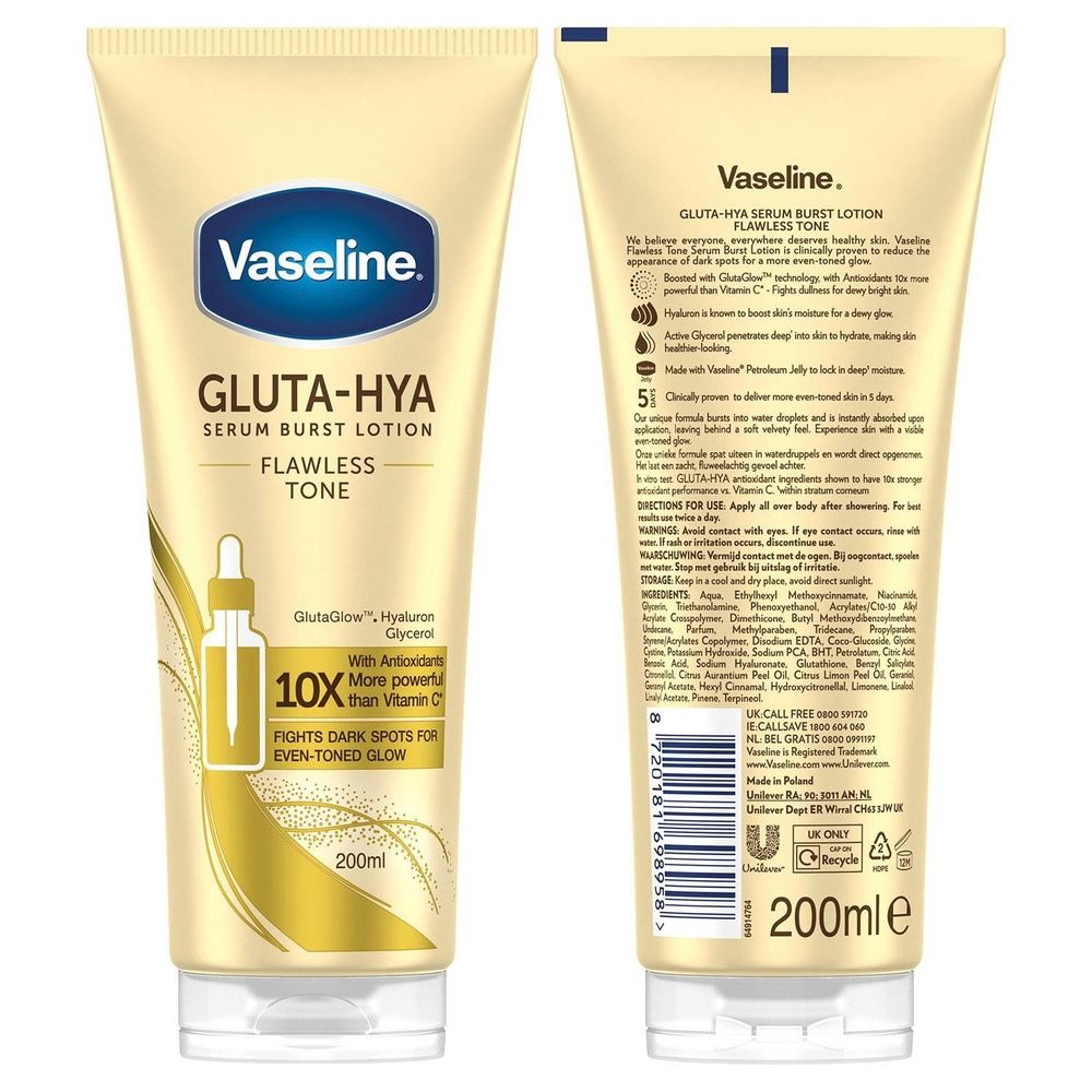 Gluta-hya Lotion Bundle Dewy, Overnight & Flawless Glow, 200ml | Set-of-6