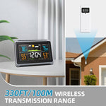 Wireless Colour Digital Display Weather Station With Outdoor Sensor