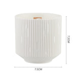 Ceramic Wood Wick Soy Wax Scented Candle Peach Oolong Tea Scent