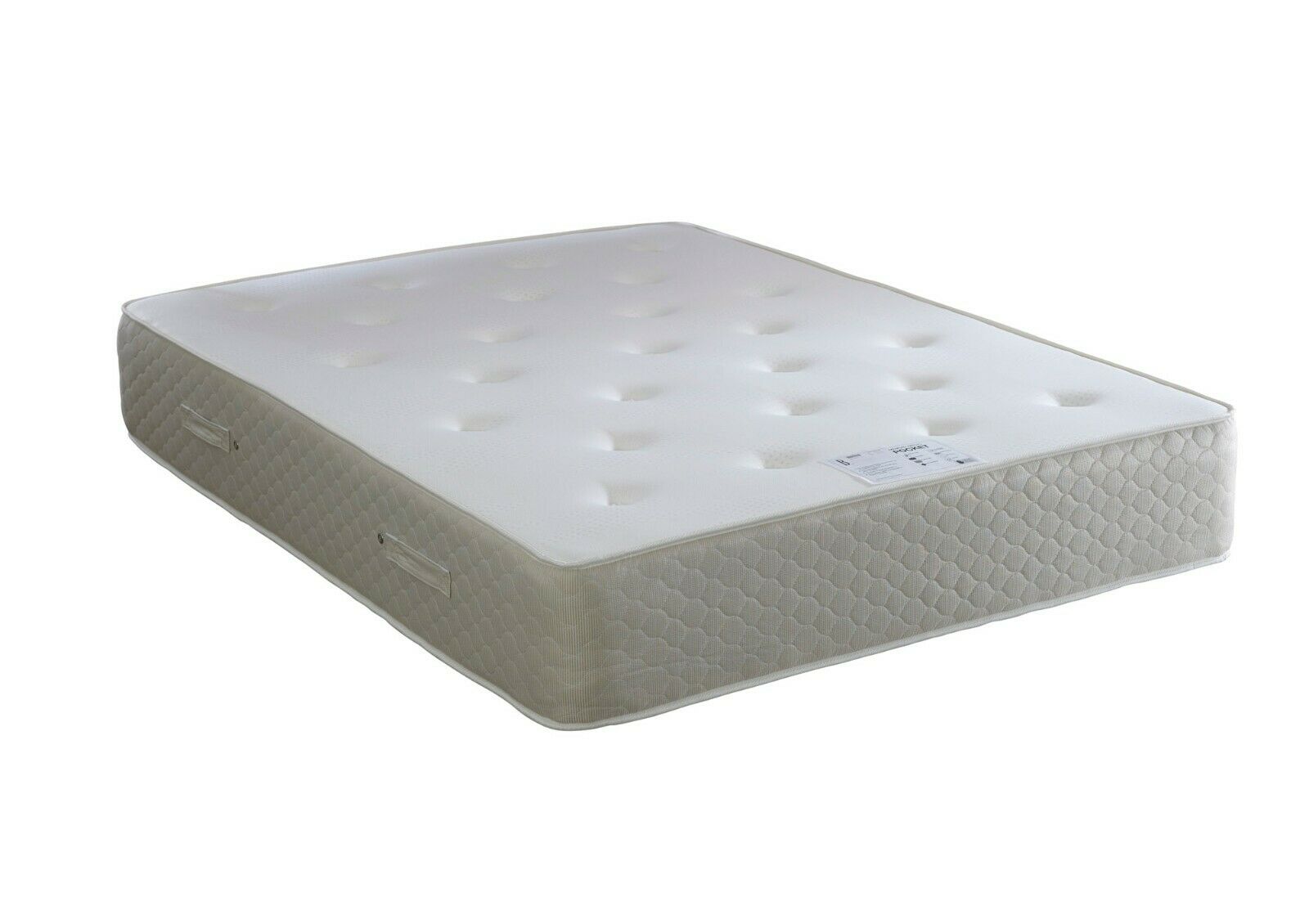 Memory Ortho 1200 Pocket Sprung Memory Foam Mattress | Double | White