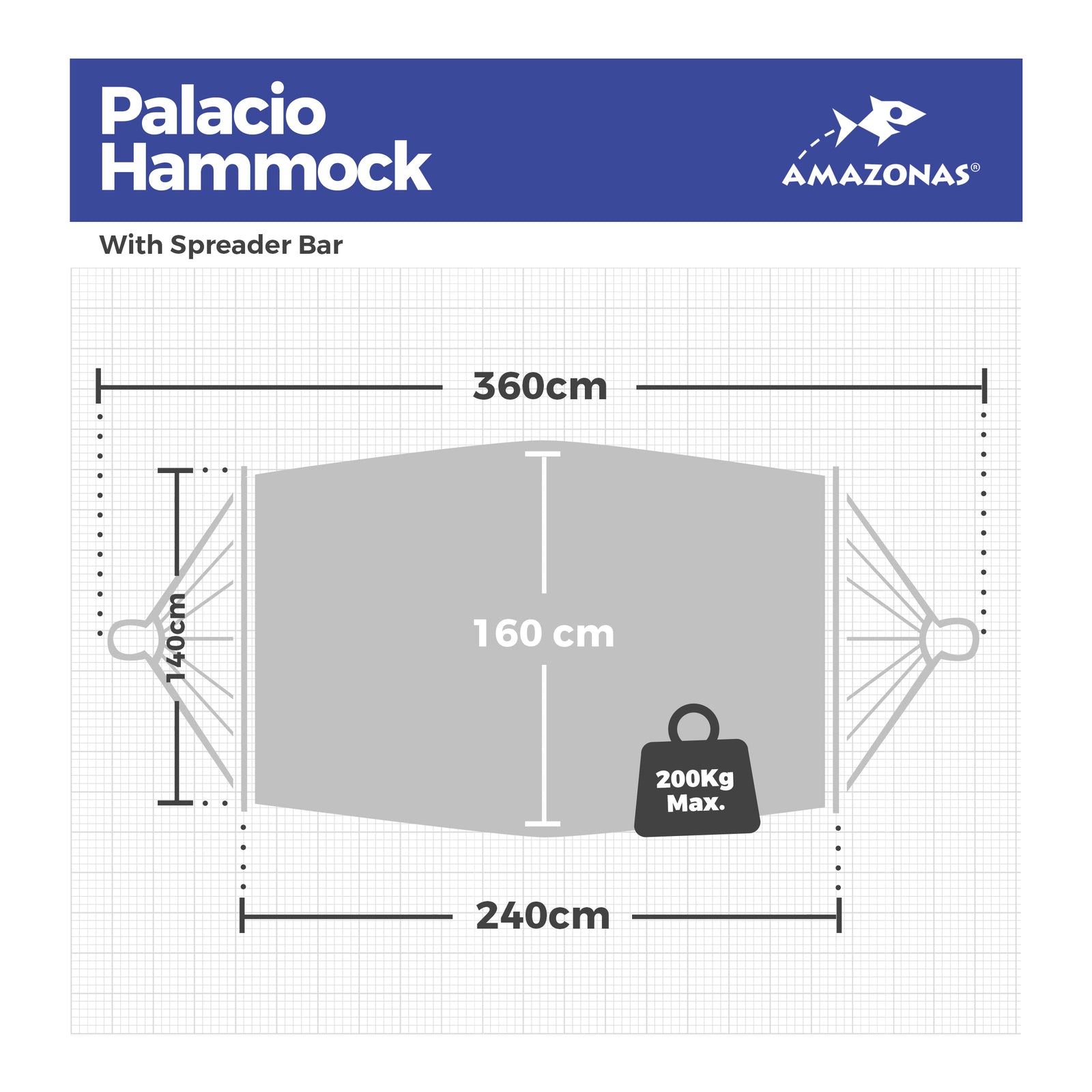 Palacio Cafe Handmade Family Garden Hammock