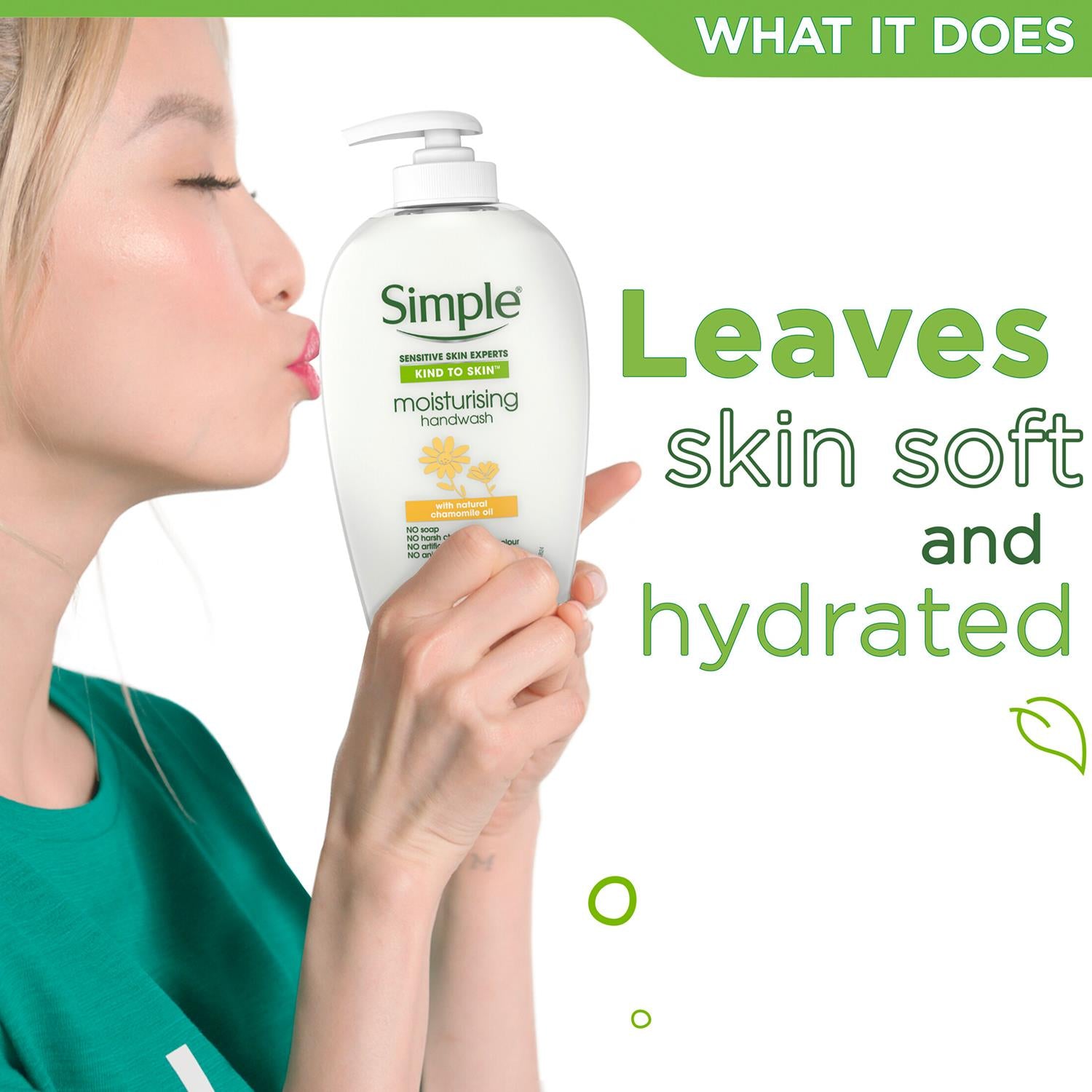 Sensitive Skin Expert Moisturising Handwash With Chamomile Oil 250ml, 3pk | Set-of-3 | White