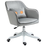 Office Chair W/ Massage Lumbar Pillow Wheels