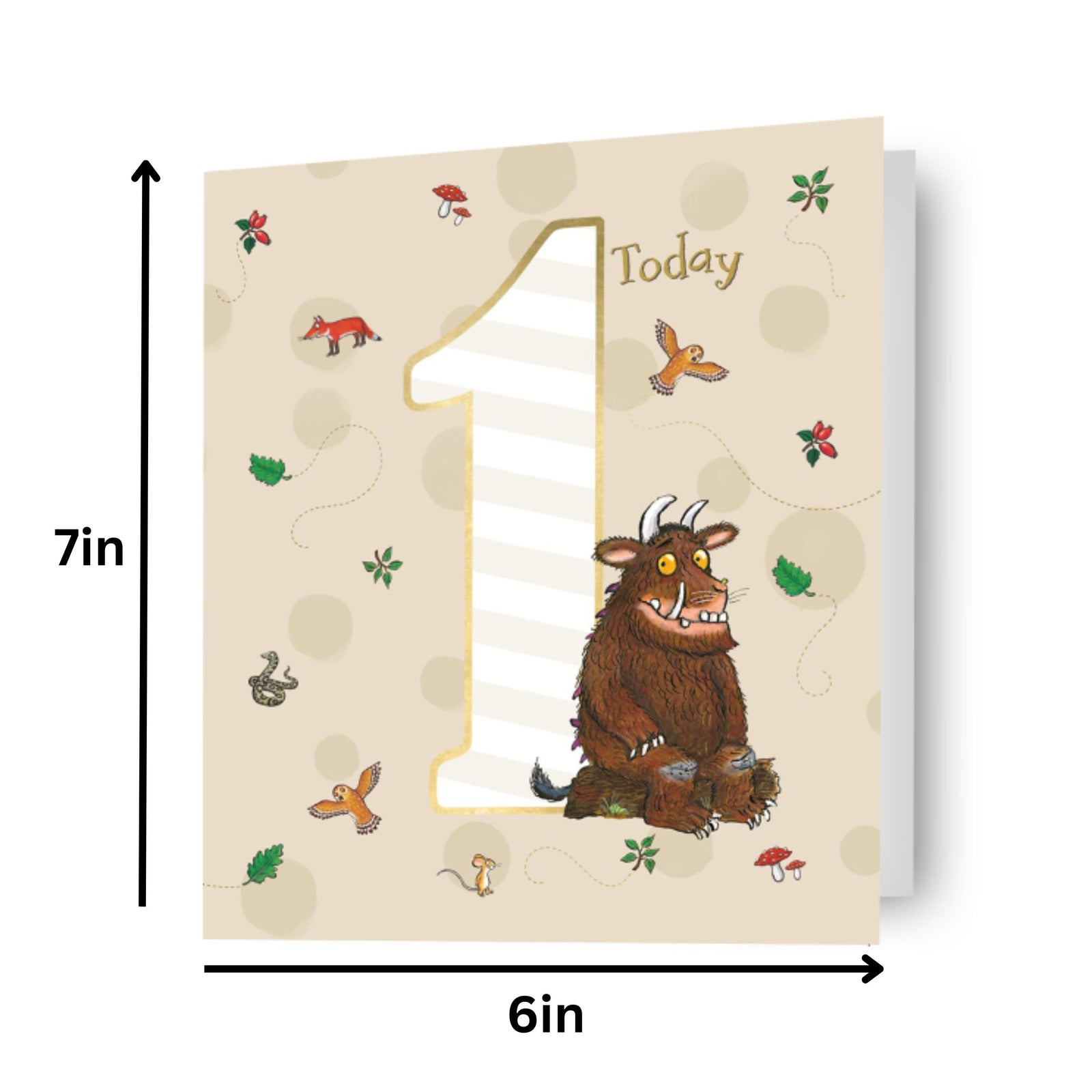 Age 1 Birthday Card Official Product