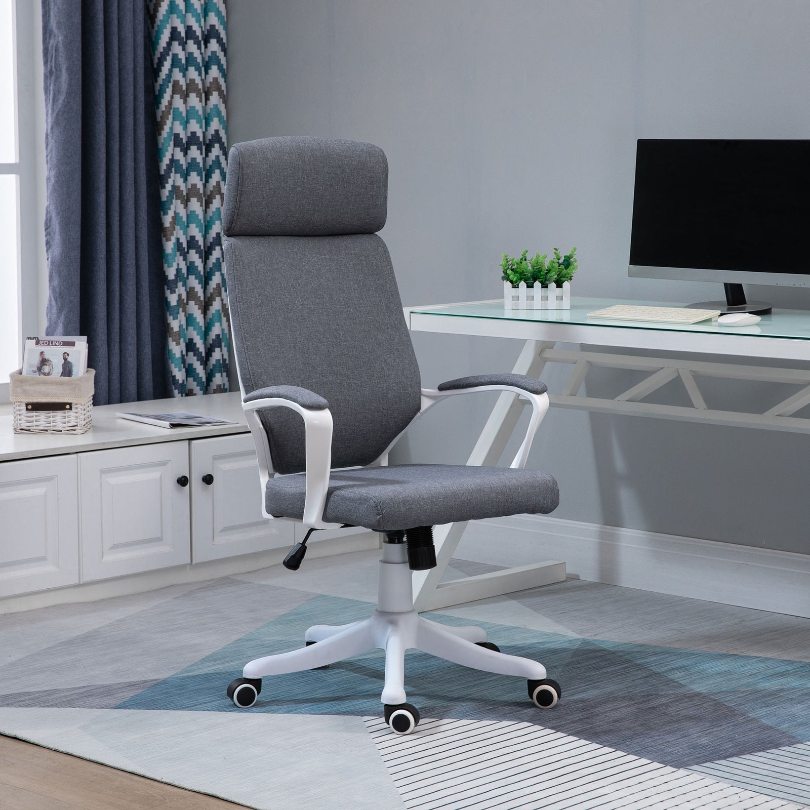 High Back Office Chair Lumbar Support