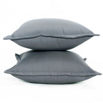 Plain Outdoor Cushion 45 X 45 Cm, Set Of 2 | 45cm x 45cm | Grey