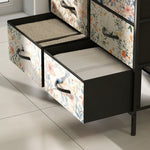 HOMCOM 8-drawer Chest Of Drawers, Fabric Dresser With Open Shelf