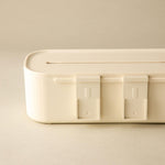 Bathroom Organiser Storage Box Freestanding Alife Collection | Matte Black