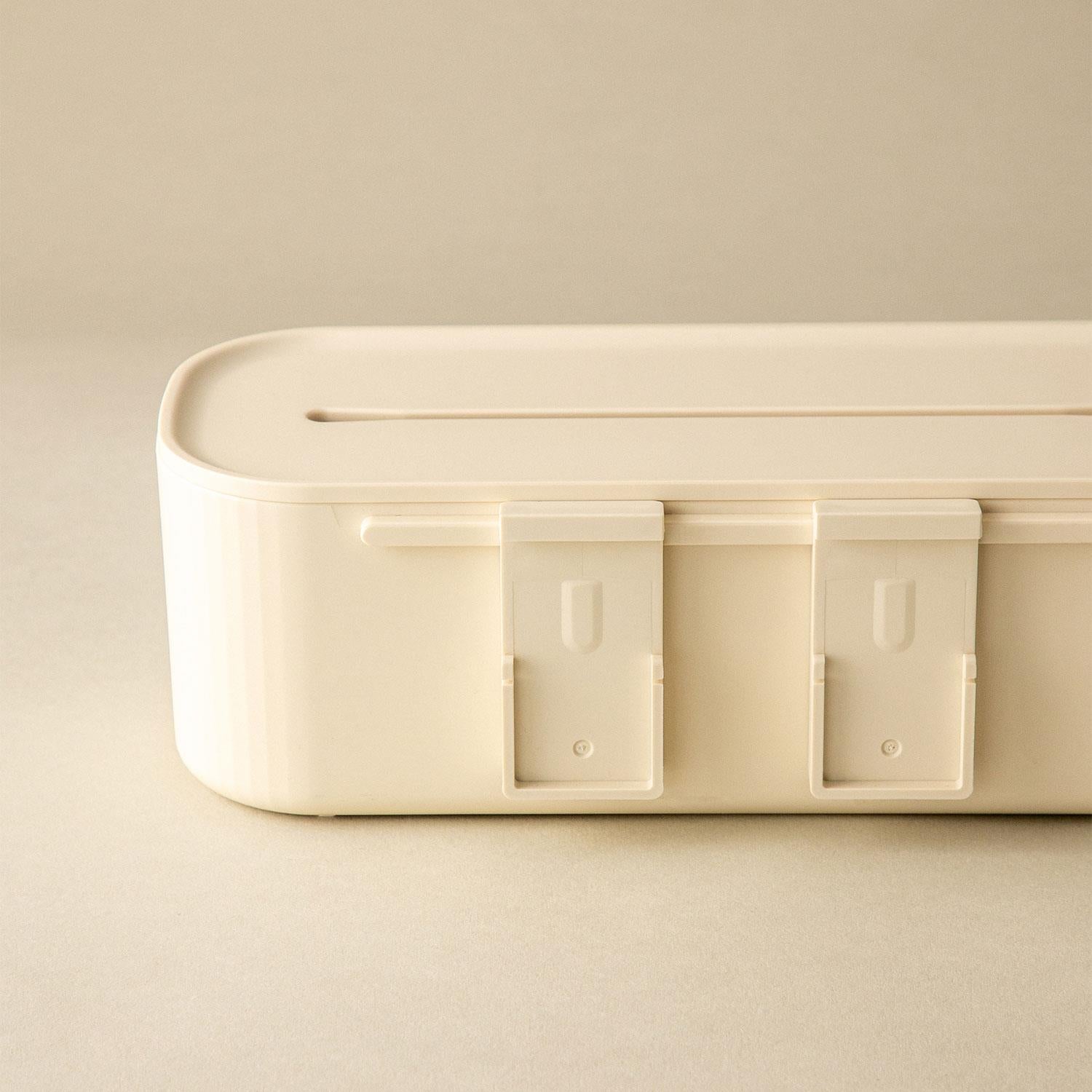 Bathroom Organiser Storage Box Freestanding Alife Collection | Matte Black