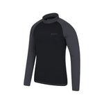 Mens Long-sleeved Rash Guard | Large | Gray