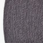 Melange Braided Rug | 200cm | Black & Grey