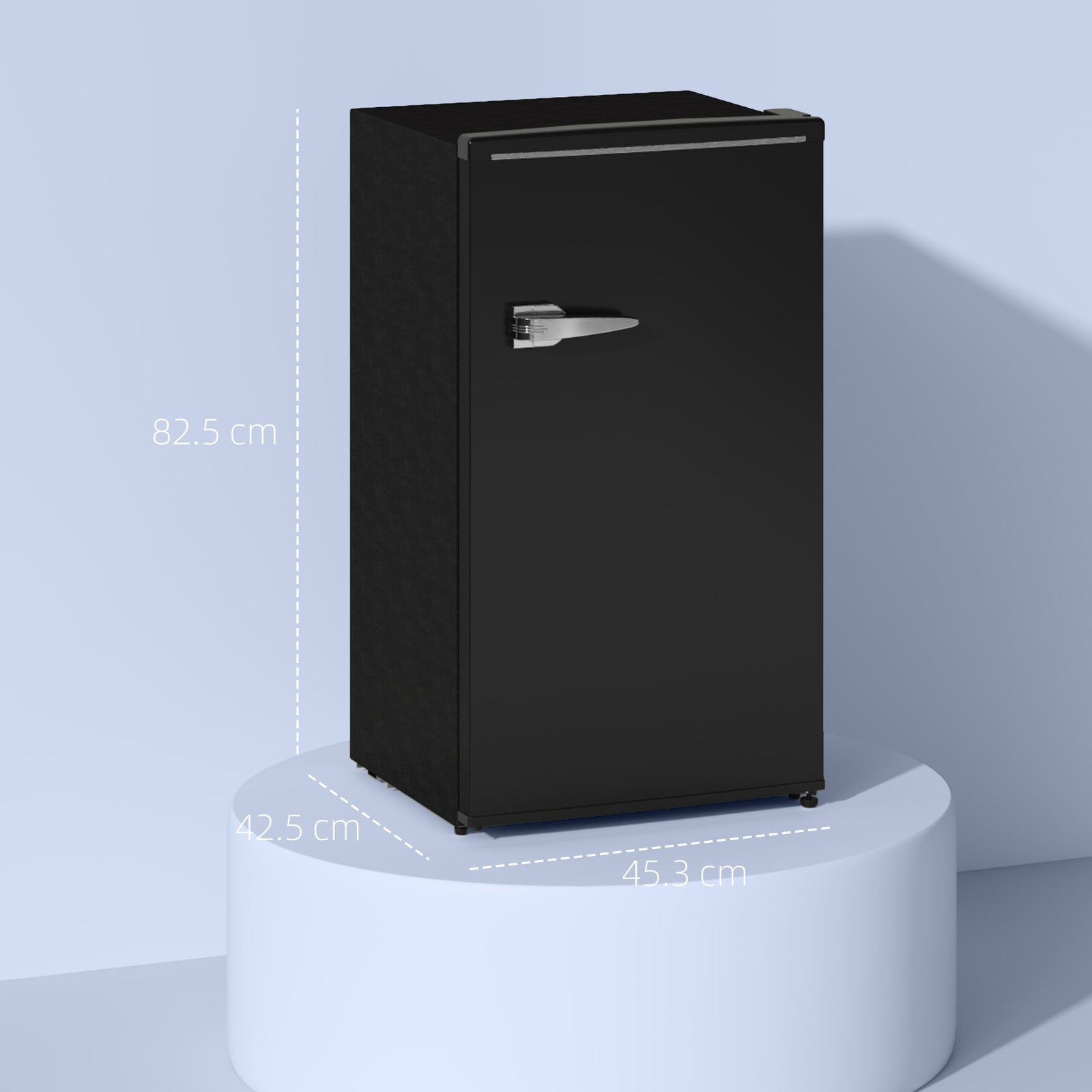 Under Counter Fridge, Chiller Box | Black