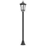 Outsunny 1.3 M Led Garden Lamp Post Light, Waterproof Ip44
