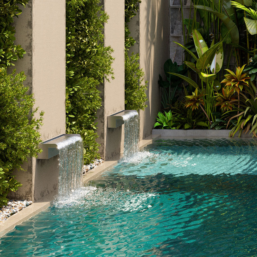 Living and Home 60cm Back Entry Stainless Steel Water Blade