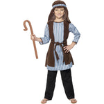 Shepherd Costume, Child | Small | Blue & Brown