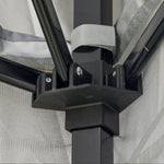 Outsunny 3.6 X 3.6m Pop-up Tent Gazebo Shelter Instant Canopy Steel