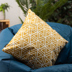 Art Deco Geometric Print Outdoor Cushion (set Of 2)